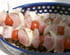 Brochettes de perche, fleur de thym et riz printanier