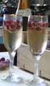 Champagne-framboises