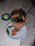 Mousse l�g�re d abricots et fruits rouges
