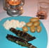 Sardines en papillote de feuilles de figuier et chantilly � la moutarde