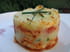 Parmentier de poulet � la pur�e au fromage de ch�vre
