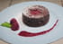Moelleux au chocolat, coeur coulant aux framboises