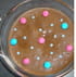 Mousse au chocolat et smarties