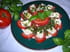 Salade de tomates au ch�vre et au basilic