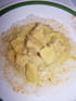 Curry de porc � l ananas et  lait de coco