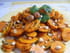 Carottes saut�es aux noisettes grill�es