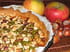 Tarte de pommes aux trois fruits secs