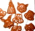 Sucettes en chocolat