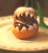 Mandarine au chocolat