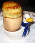 Oeufs  feuillet�s au crabe