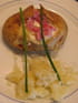 Pommes de terre fourr�es � la cr�me