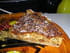Tarte � la rhubarbe et au pain d �pice