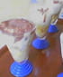 Verrines duo de fruits au chocolat
