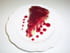 Clafip�che sauce framboisine
