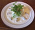 Brandade de cabillaud � la cr�me de moules