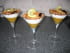 Verrine mangue-yaourt, crumble � la noix de coco