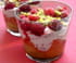 Dessert express framboise et pamplemousse