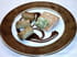 Saumon r�ti, pomme de terre en mo�lle d anchois