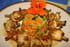 Pilons de poulet marin�s au curry, petits l�gumes