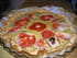 Quiche au thon, ch�vre, tomates