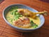 Fricass�e de poulet cr�meuse aux petits pois