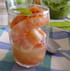 Verrine de saumon aux crevettes