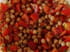 Salade de pois chiches et de tomates