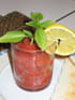 Granit� de tomates au citron confit