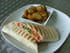 Wraps saumon-crudit�s