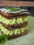 Millefeuille menthe-chocolat