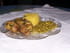 Saut� d agneau aux petits pois