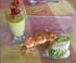 Variation de la mer et son flan d asperges