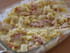 Gratin de coquillettes au jambon et salsifis
