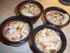 Petits clafoutis aux p�ches
