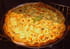 Tarte de courgettes, feta et pignons