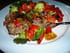 Steak et l�gumes � la tha�