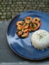 Crevettes saut�es � l ail et au persil