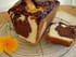 Cake marbr� au chocolat