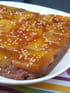Tatin de potiron au miel et s�same dor�
