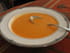 Velout� de poivrons au gingembre