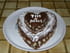 Coeur fondant au chocolat croquant aux amandes