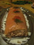 B�che de saumon aux oeufs de cabillaud