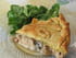 Tourte aux champignons et escalope de poulet
