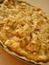 Tarte aux pommes fa�on crumble