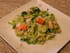Salade de poireaux aux fruits de mer