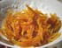 Confit d �corces de mandarines au miel