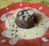 Fondant aux marrons et chocolat