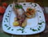Cailles farcies et fricass�e de girolles