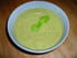 Soupe verte l�g�re au wasabi