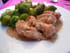 Filets de poulet, sauce au foie gras